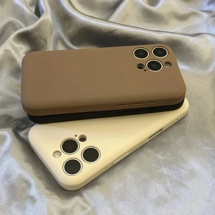 BANCA一体新款简约纯色适用苹果16Promax手机壳iPhone15高级14/13