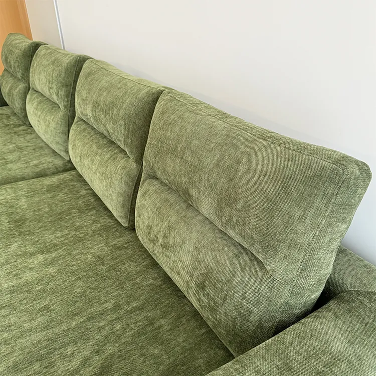 立体加厚沙发隔层大靠背靠垫客厅雪尼尔靠枕榻榻米床头软包定制