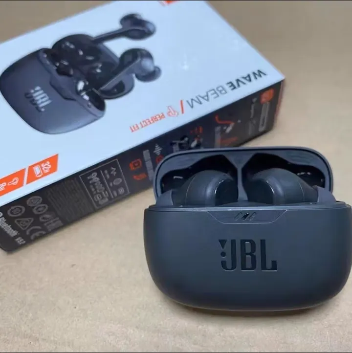 未拆封 JBL JBL WAVE BEAM真无线耳机入耳式运动防水升级通话降噪