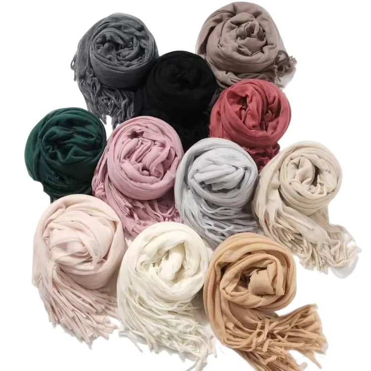 围巾羊毛羊绒长款高档韩版百搭薄款保暖秋冬