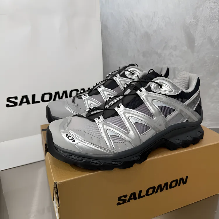 SALOMON萨洛蒙 XT-Quest 黑银低帮户外机能徒步运动跑步鞋 478852