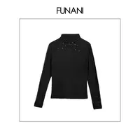 【FUNANI】 轻奢法式高级感重工原创设计感  上衣X2530230