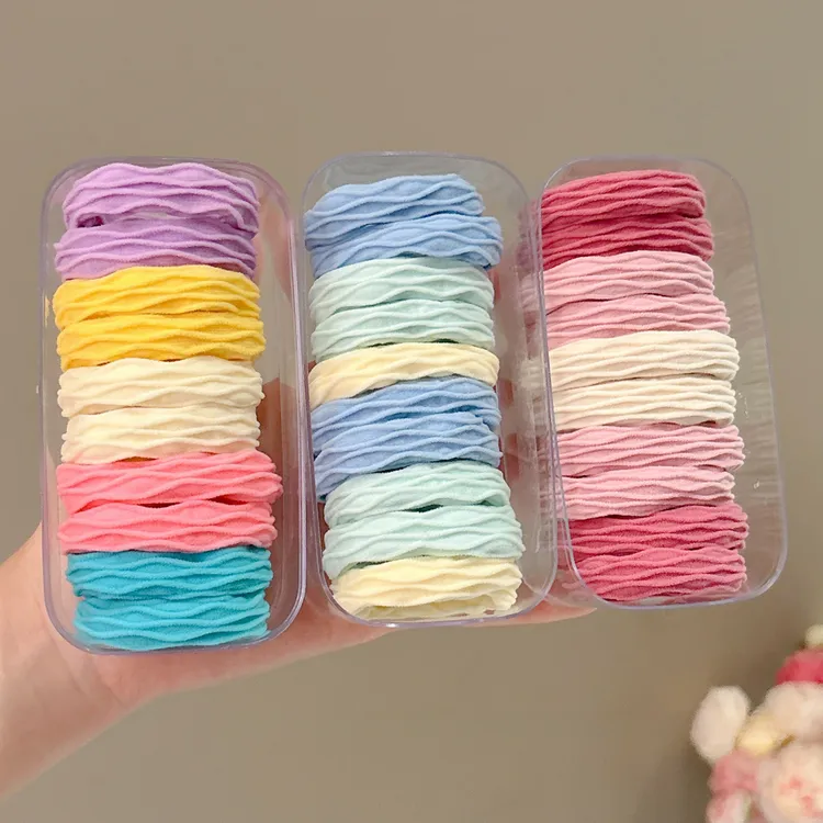 超柔软高弹力巨耐用高马尾发绳橡皮筋扎发头绳简约新款发圈可爱