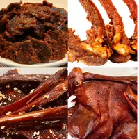 “老鸭套餐”老鸭+微辣牛肉翅中锁骨小鸭爪翅根1个鸭肫肉片鸭脖辣脖