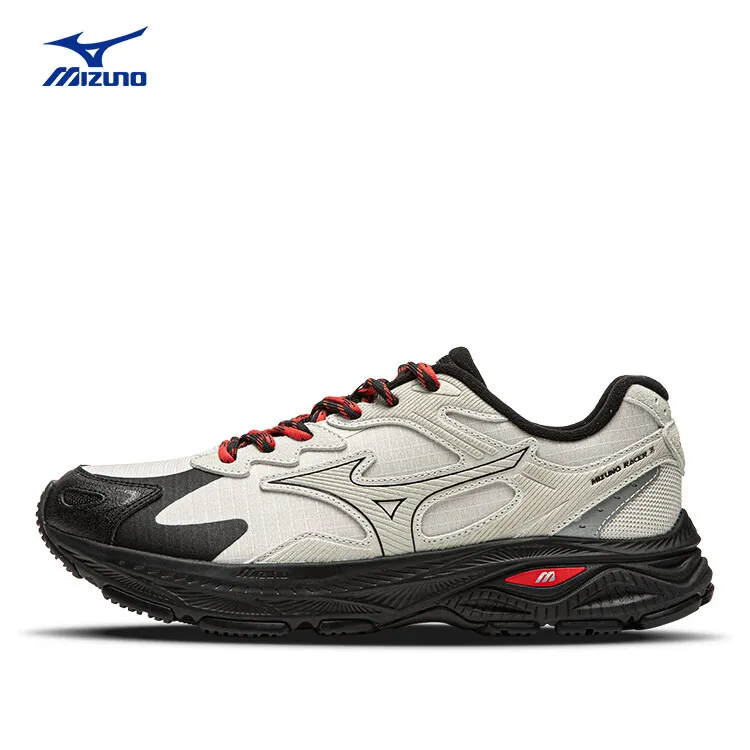 Mizuno/美津浓25加厚山系复古运动户外休闲防泼水跑鞋RACER S 2.0