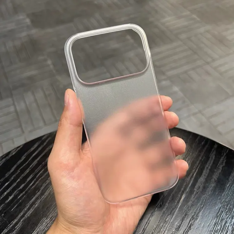 磨砂半包适用苹果17promax手机壳iphone16/15裸机手感14pro防摔壳