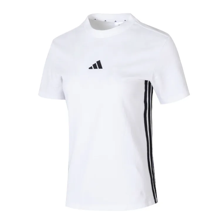 adidas阿迪达斯短袖T恤女装2025新款时尚训练运动休闲半袖 JY8576