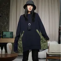 infobyfive2025秋冬新款长袖拼接撞色拼色连衣裙一店NF0509403