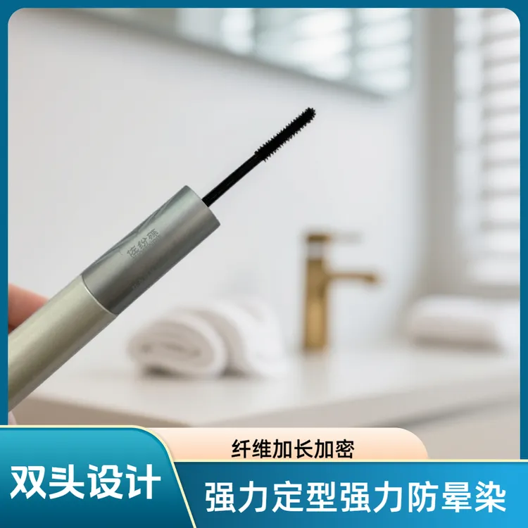 佐纷碟强力定型强力防水纤维加长加密双头定型睫毛膏睫毛膏纤长