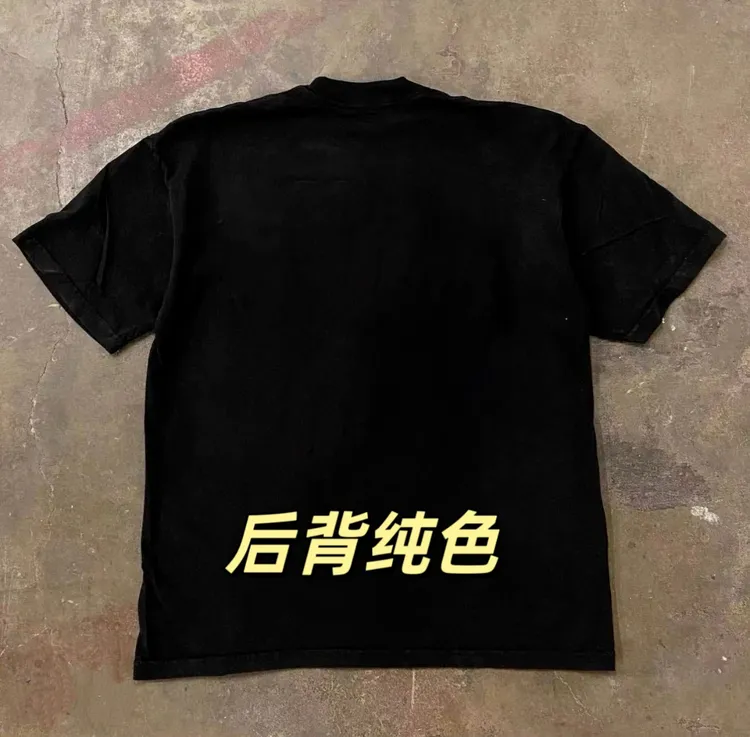 2025新款爆款潮牌春夏季纯棉短袖t恤男士正肩修身圆领半袖上衣男