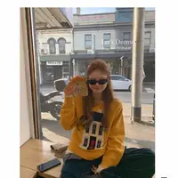 秋日多巴胺~出片！卡通小房子慵懒毛衣