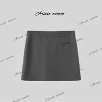 艾诺丝女装2025秋季新款商场同款时尚休闲简约半身短裙4004