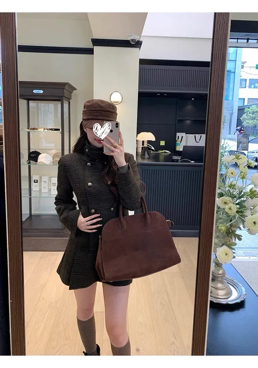 弗丽嘉手记/都市复古夹克外套+短裙套装