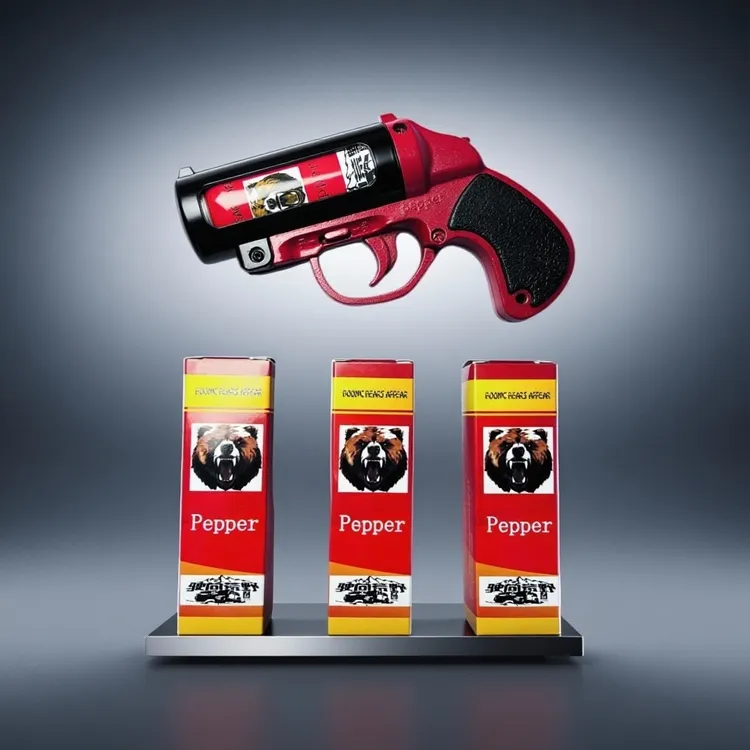 全新升级【金属手柄】户外合法辣辣罐防狗防熊野外探险防护便携喷雾