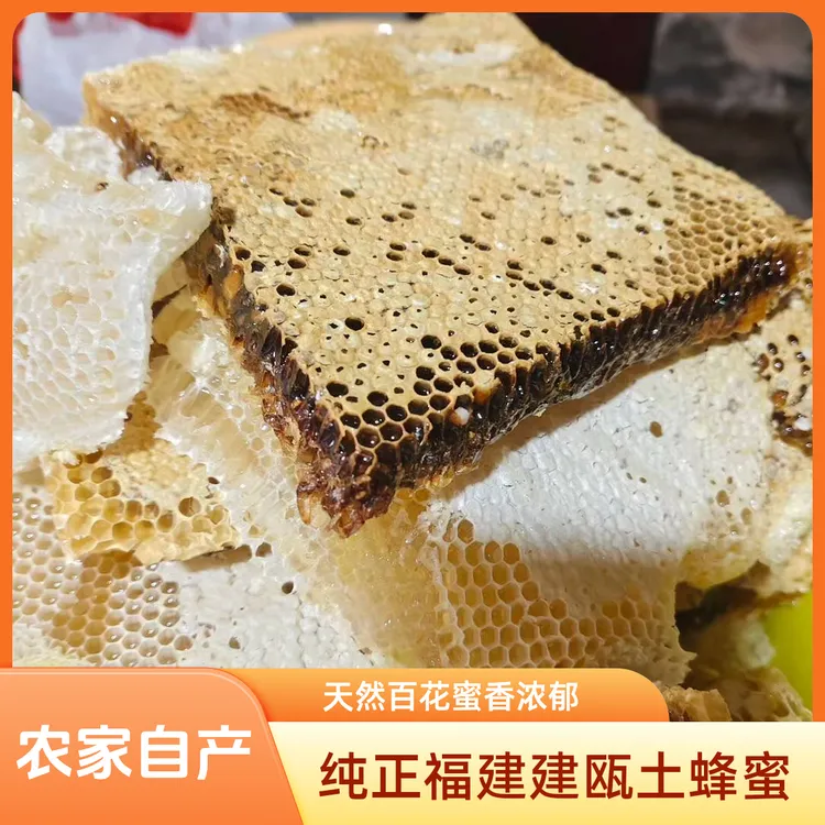 开朗哥福建南平建瓯百花蜂蜜 农家自产土蜂蜜正宗无添加野生蜂蜜