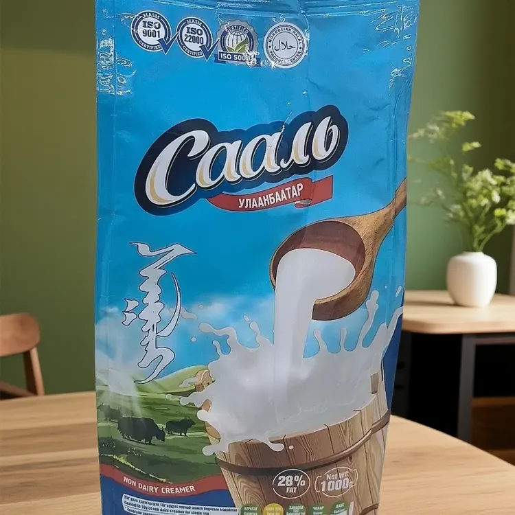 萨利奶茶伴侣1千克 蒙古国进口 传统咸奶茶冲饮 早餐 蒙式奶茶