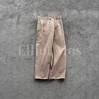 Elliot Mos暮色枪手~Washed Jeans 多口袋刺绣工装牛仔裤-1448
