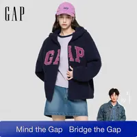 成毅代言Gap男女装秋季灯芯绒宽松连帽休闲保暖外套 DR 792561