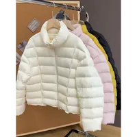 TY1【排骨羽绒服】又轻又暖！谁穿谁好看的简约立领排骨羽绒服（长58）