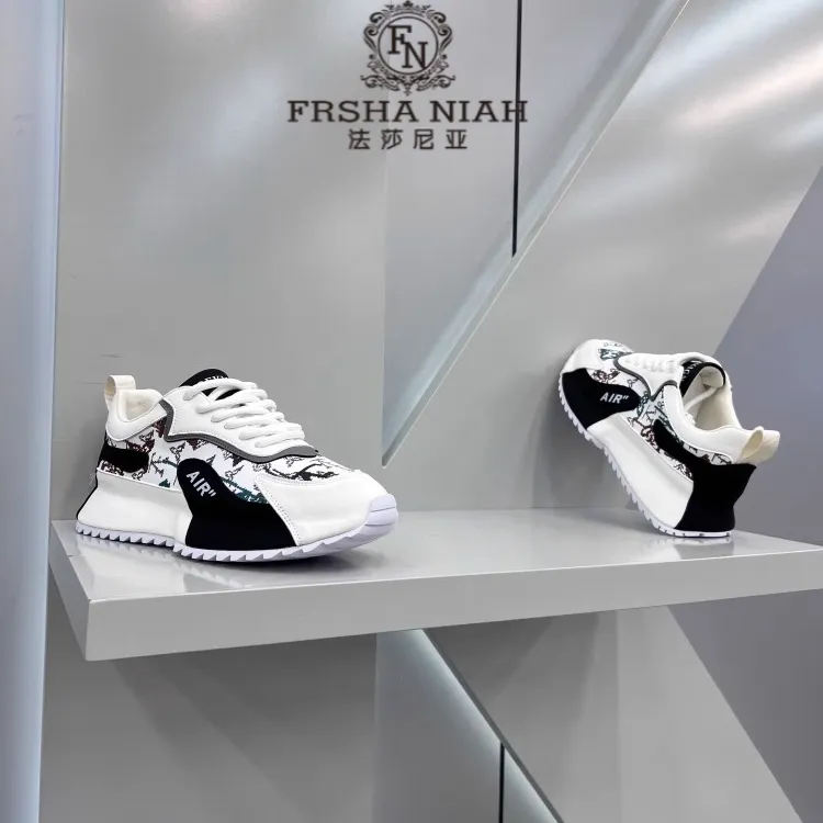 法莎尼亚轻便增高老爹鞋夏季轻便透气防滑耐磨时尚潮流百搭运动鞋