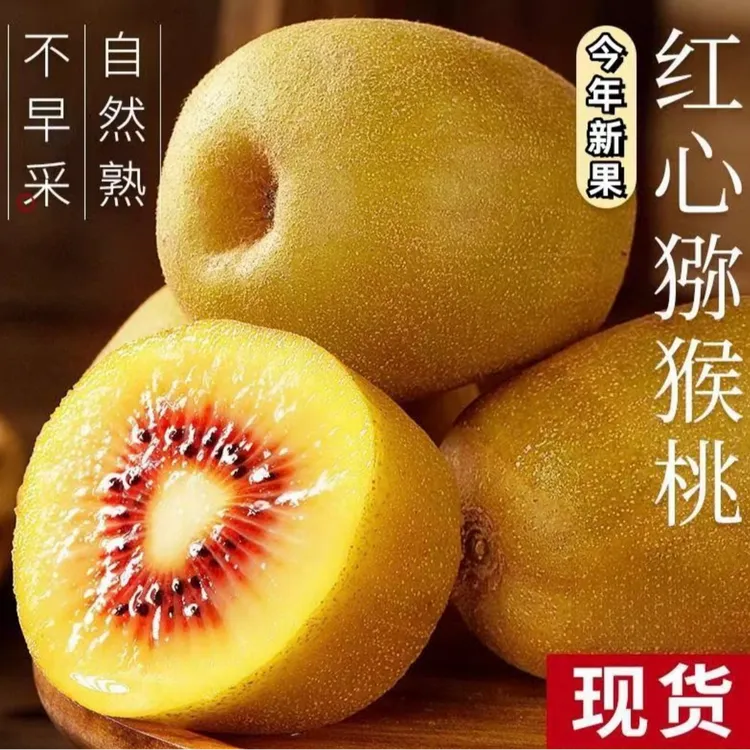 湘西凤凰苗家红芯猕猴桃农家种植山地生长自然润甜国庆中秋节礼