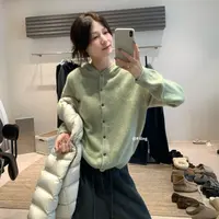 【芳龄F.LING】攸柔 简约连帽毛针织衫百搭时尚FL01232