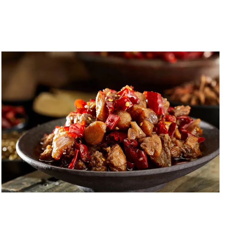 四川自贡小吃冷吃兔真空开袋即食香辣兔肉追剧零食麻辣味150g