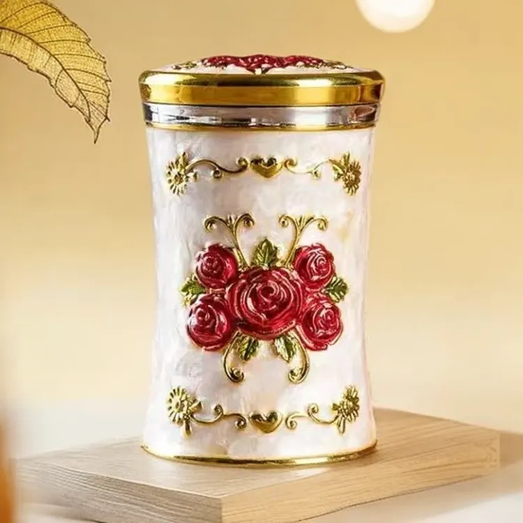 欧式牙签筒 TS家用客厅创意复古俄罗斯牙签桶摆件送牙签