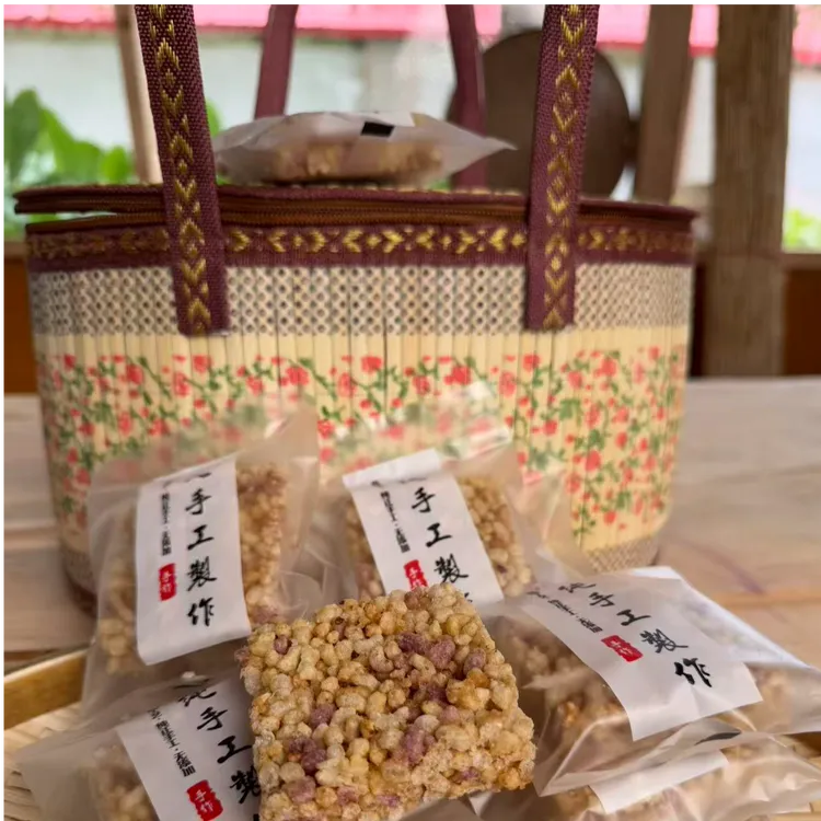 红糖米花糖老式怀旧老款米糖纯手工广西特产休闲童年零食厂家直销