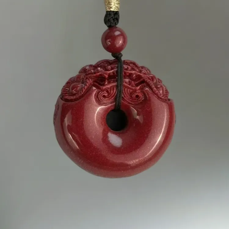 非金属树脂手链 天然辰砂男女同款
