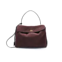 【阿文MG】时尚气质纯色复古质感手提包-1180大号