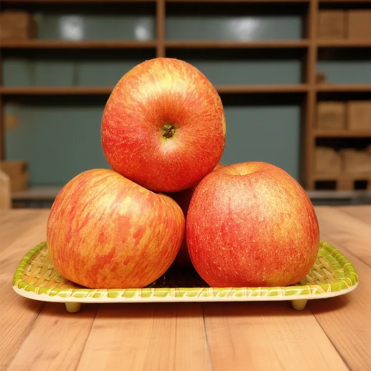 陕西延安洛川红富士苹果脆甜水嫩果园直供天然不打蜡10斤5斤