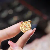 【巧玲珠宝】黄金饰品爆款八宝饰品 经典时尚百搭 18k金