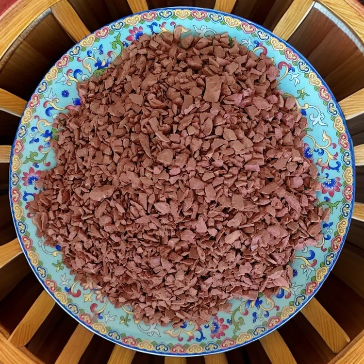 新疆那拉提红土块天然彩土声控解压网红小碎土那拉提红土颗粒