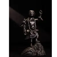 清代 铜质人物像