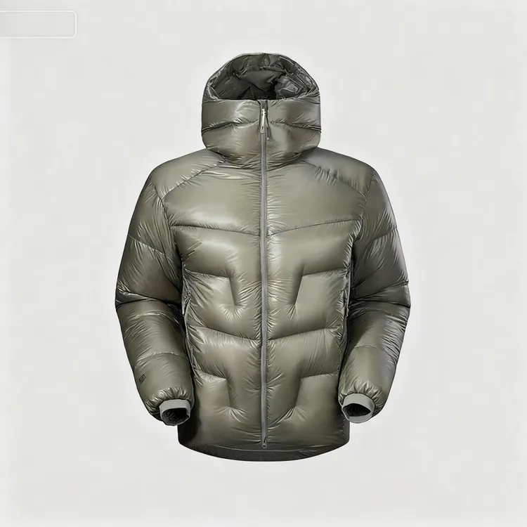 【新品上市】冬季5000GT高蓬户外连帽情侣羽绒服徒步防风防水保暖
