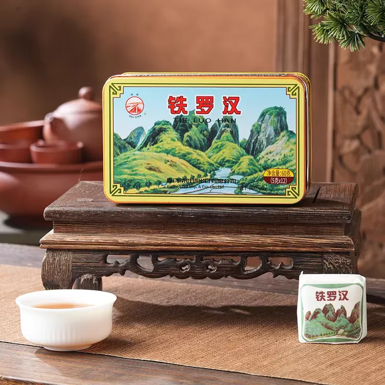 【AT106铁罗汉】中茶海堤茶叶乌龙茶铁罗汉四大名枞60克/12泡/盒