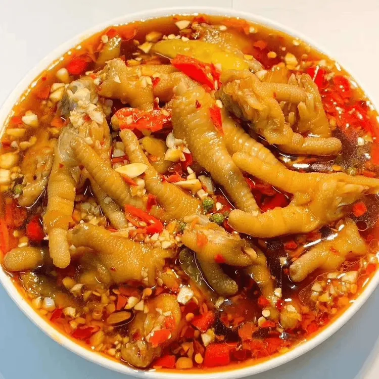 徐老板酸辣蒜蓉有骨鸡爪520克*2