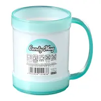 日本进口NAKAYA口杯刷牙杯家用儿童牙刷杯情侣漱口杯可爱塑料水杯