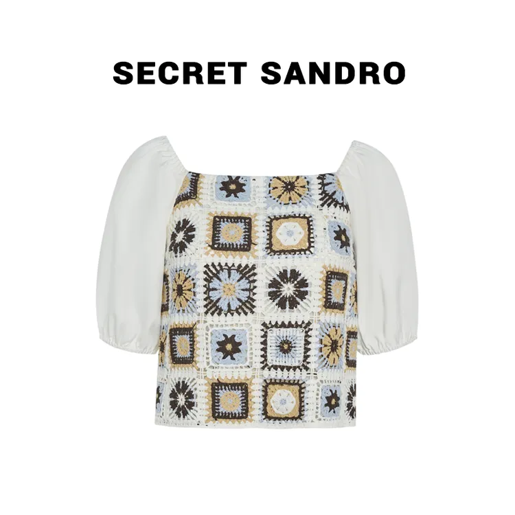 【向日葵】【多娜&Secret Sandro粉丝专享】衬衫 S55213143N