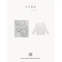 OYBN【知画】微胖大码别致重工钩花高级感宽松显瘦V领薄款衬衫上衣