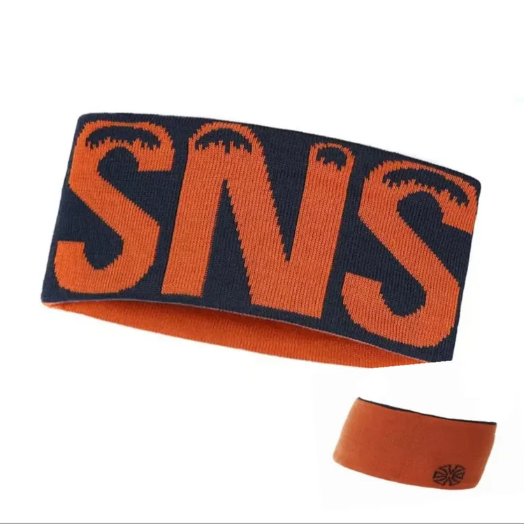 屲牌【wa】脖套空顶帽 双面戴❄0047B 针织冬季户外运动跑步马拉松帽