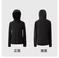 F.A[机能]户外连帽软壳轻羽绒服女防风保暖冲锋羽绒服百搭修身