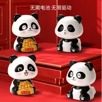 点头熊猫创意熊猫可爱熊猫装饰创意绳