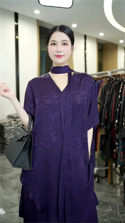 春款上新【星野】时尚上档次洋气高档上衣裤子套装-31712#