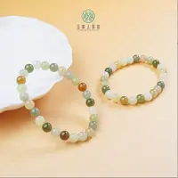 石惑珠宝*和田玉单圈多宝圆珠手串约7mm%多样性发一