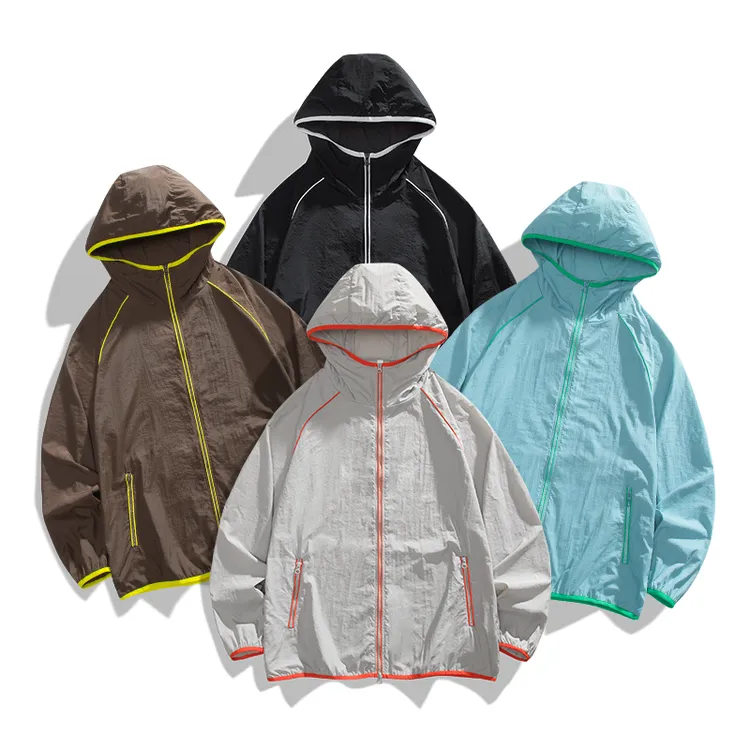 【一只璐甄选】+E033 UPF50+ 夏季时尚百搭透气情侣同款防晒衣