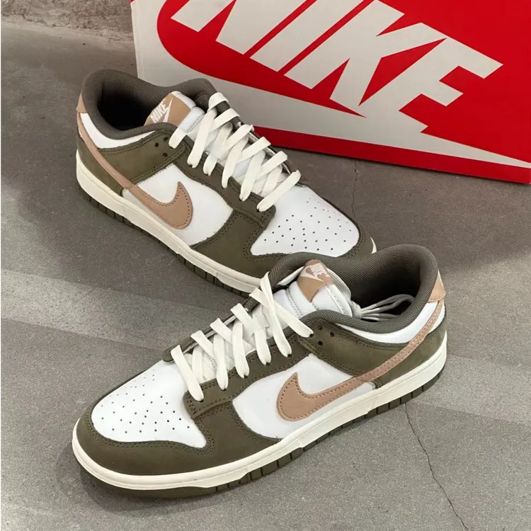 耐克Nike Dunk Low 男款橄榄绿色低帮复古运动休闲板鞋官方正品
