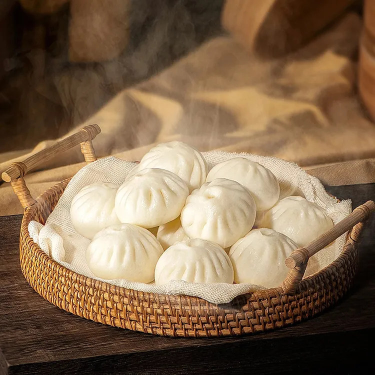 【到手120个】猪肉大葱小笼包速冻速食包子蒸包鸡肉400g/袋*6袋