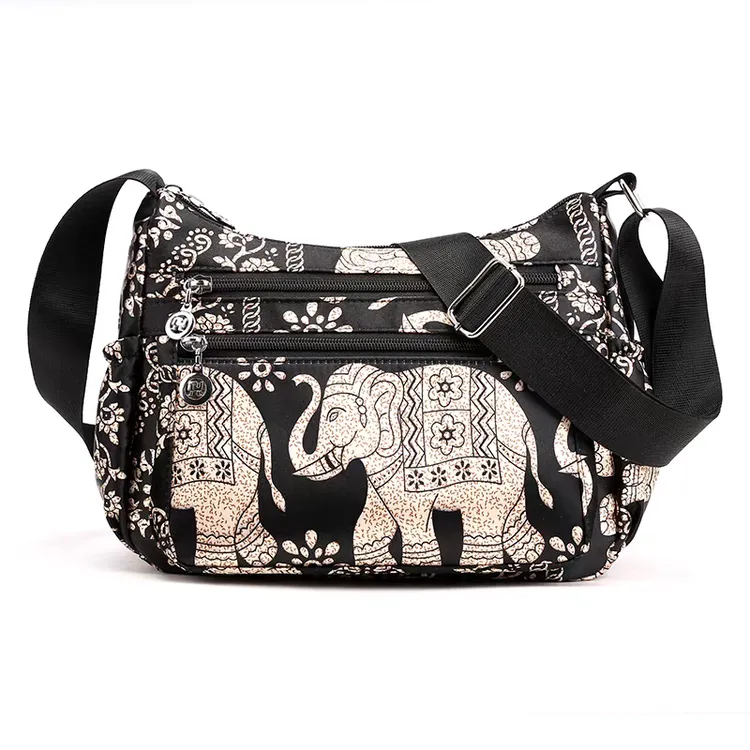 6908多层大容量斜挎包轻便实用布包日常出行时尚休闲包